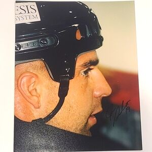 Quad City Mallards Jason Goulet Autographed Hockey Photo